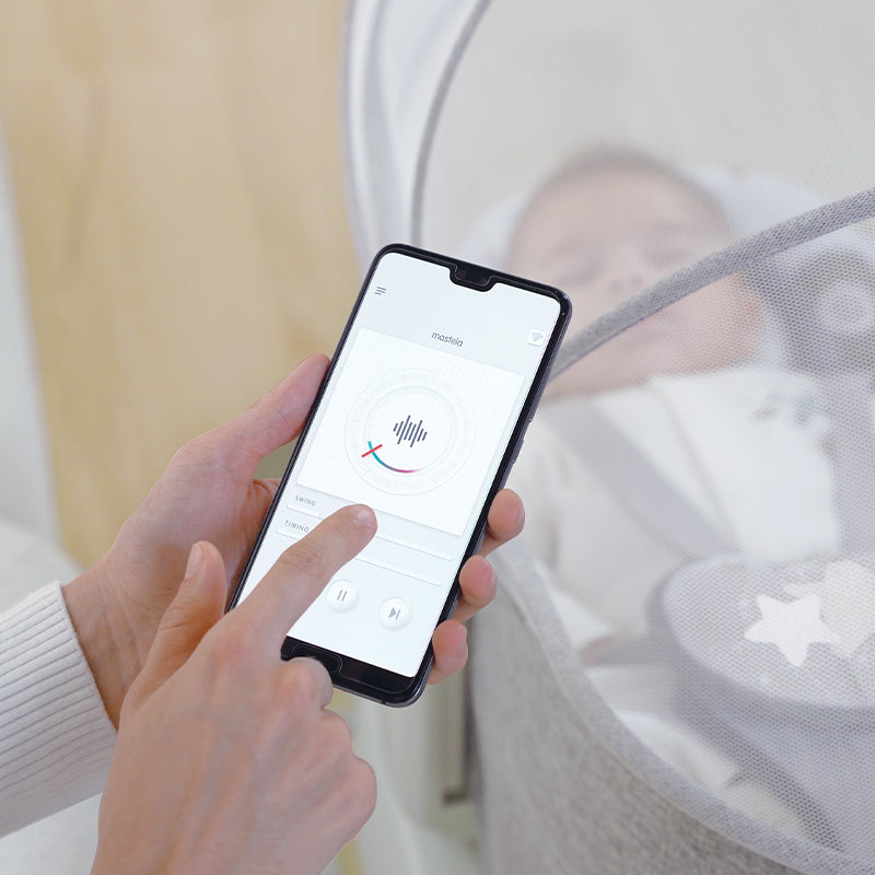 Mastela 4 in 1 Deluxe Mulfunction Bassinet & Auto Swing 3087