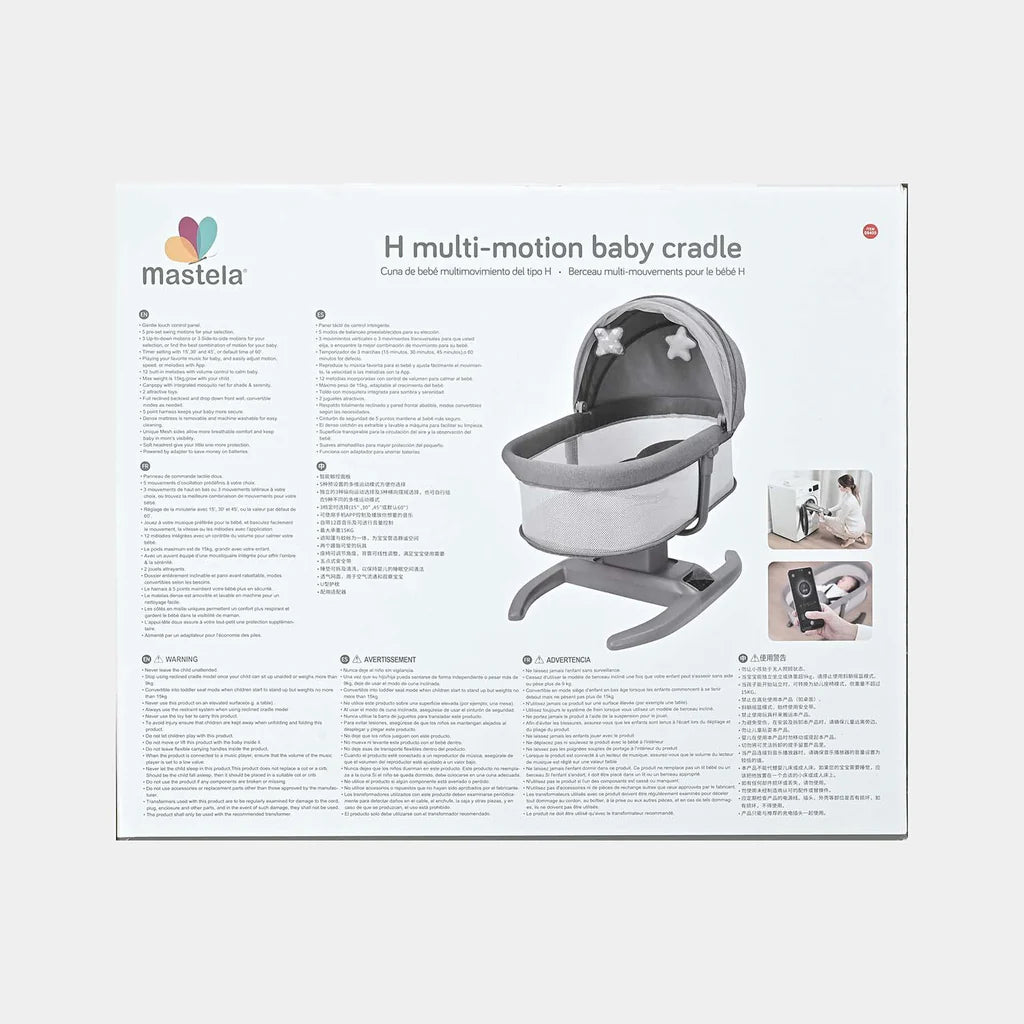 Mastela H-Multi Motion Baby Swing & Bassinet 8405