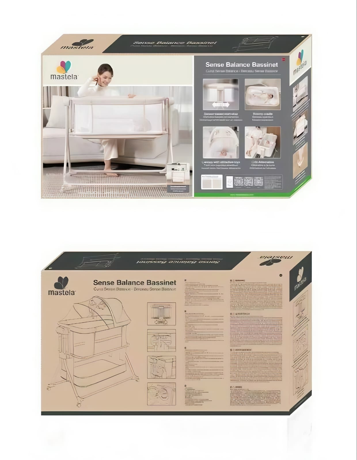 Mastela Sense Balance Bassinet 03823