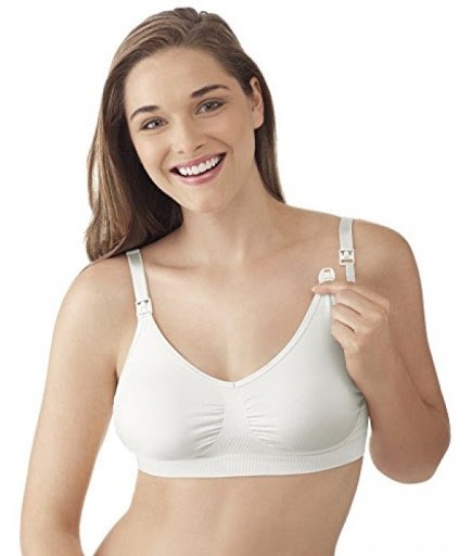 Medela Maternity and Nursing Bra White Small