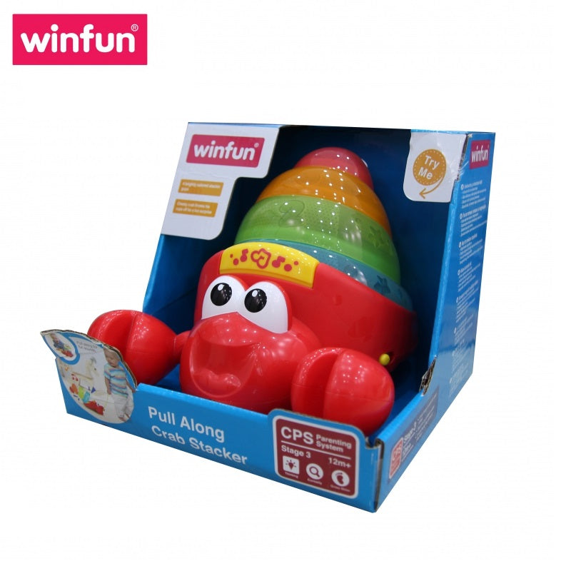 Winfun Pull Along Crab Stacker