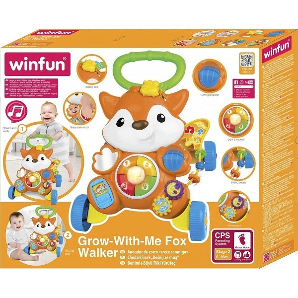 Winfun Grow-With-Me Fox Walker