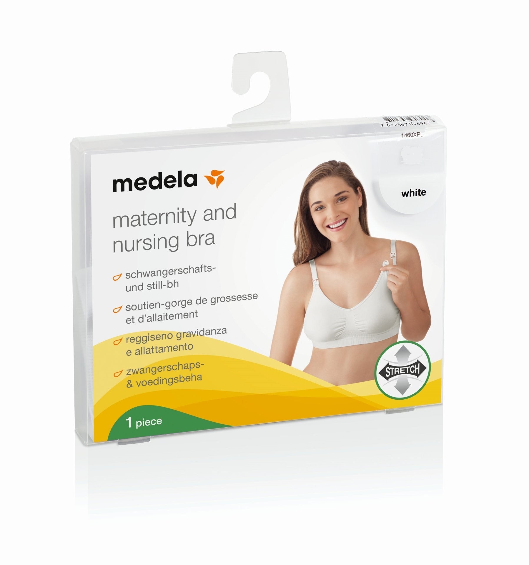 Medela Maternity and Nursing Bra White Medium