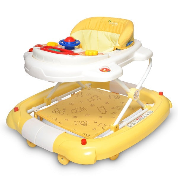 Infantes 2 in 1 Baby Walker Yellow