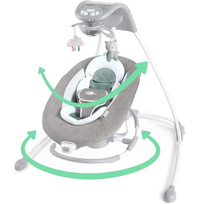 Ingenuity InLighten 2-in-1 Baby Swing and Rocker
