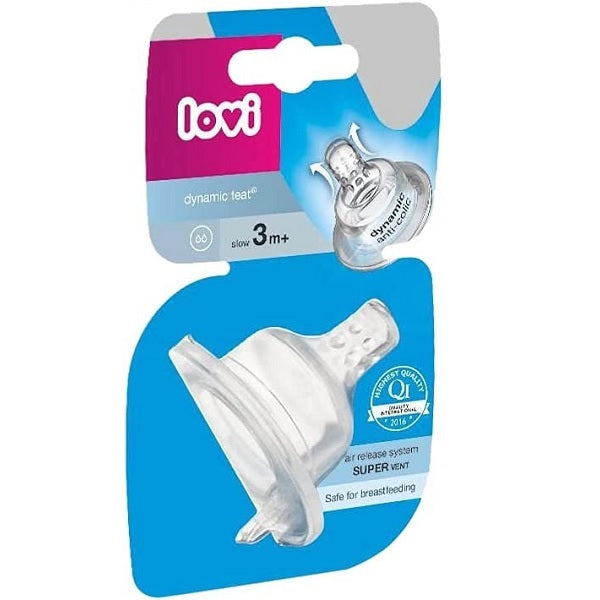 Lovi Dynamic Teat Slow 1 pc 3m+