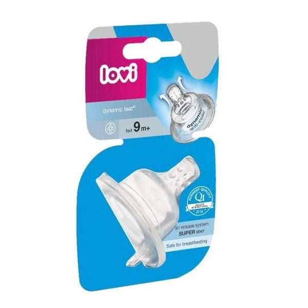 Lovi Dynamic Teat Fast 1 pc 9m+