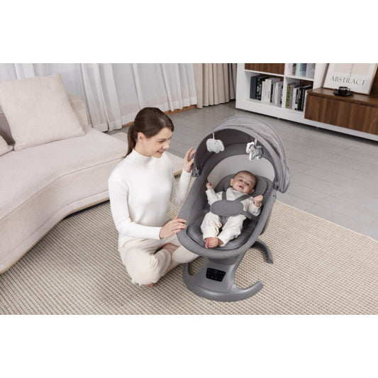 Mastela Ori Euphoria 3D Swing & Bassinet - Dark Grey