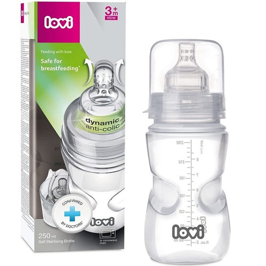 Lovi Self Sterilizing Bottle 250 ml