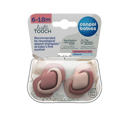 Canpol babies Silicone Soother Symmetrical 6-18m