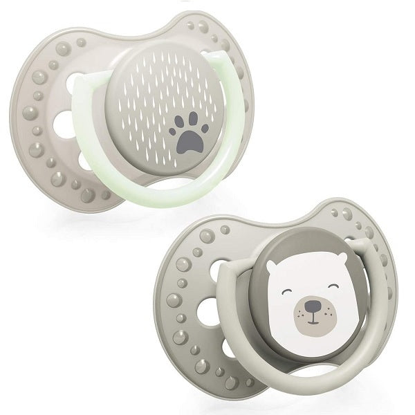 Lovi Silicone Soother Buddy Bear 3-6m