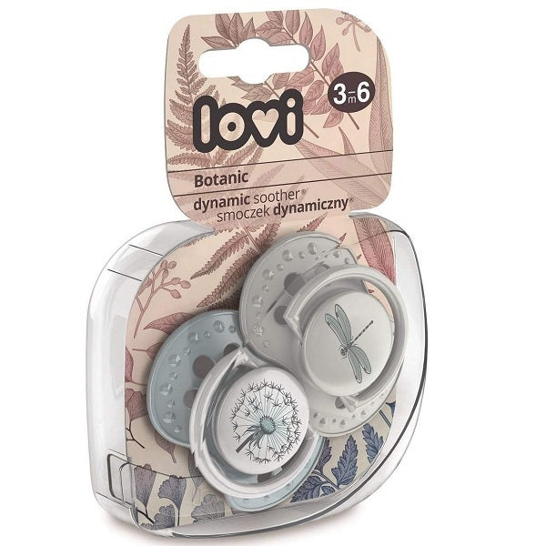Lovi Silicone Soother Botanic 3-6m