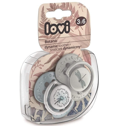 Lovi Silicone Soother Botanic 3-6m