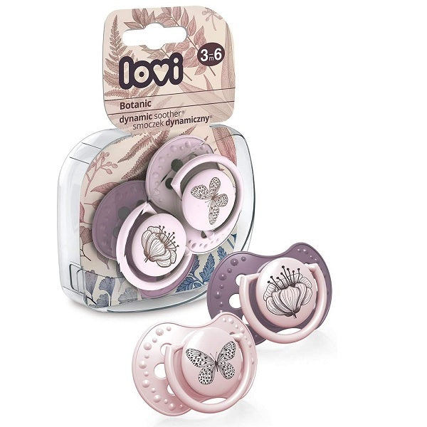 Lovi Silicone Soother Botanic 3-6m