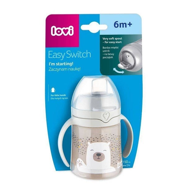 Lovi First Cup Easy Switch 150ml Buddy Bear