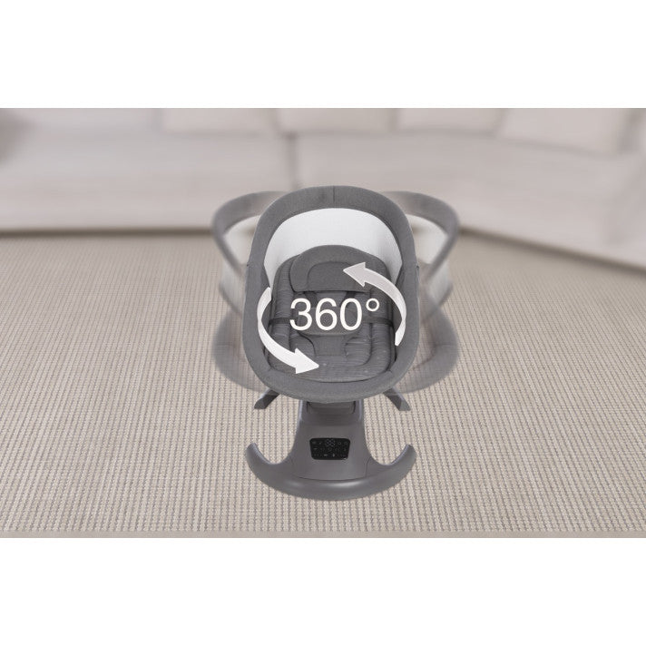 Mastela Ori Euphoria 3D Swing & Bassinet - Dark Grey