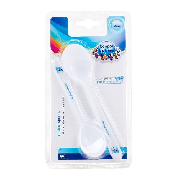 Canpol Babies Spoons 2 pcs Happy Faces
