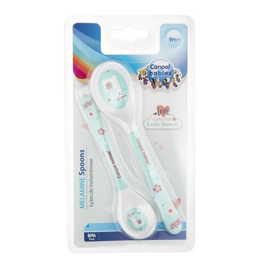 Canpol Babies Spoons 2 pc Exotic Animals