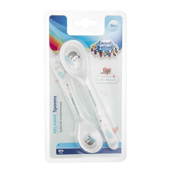 Canpol Babies Spoons 2 pc Exotic Animals