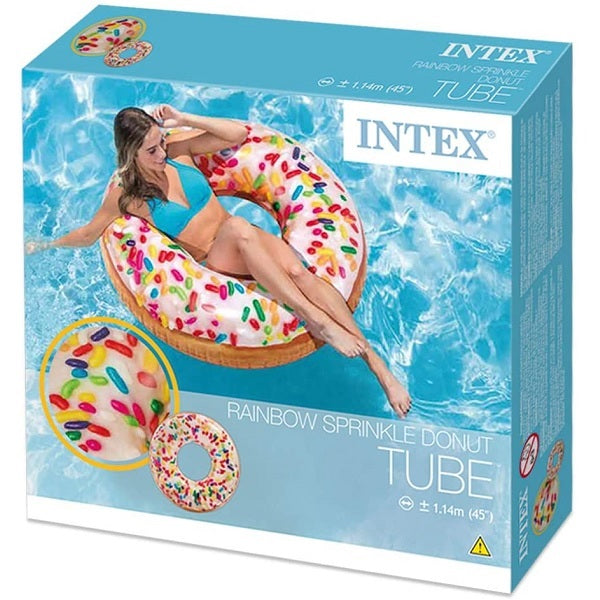 Intex Inflatable Swim Sprinkling Ring Tube Float