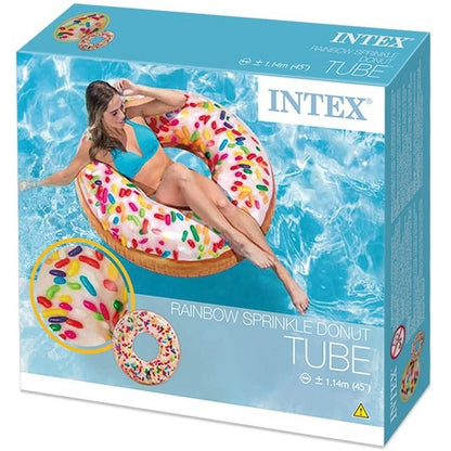 Intex Inflatable Swim Sprinkling Ring Tube Float