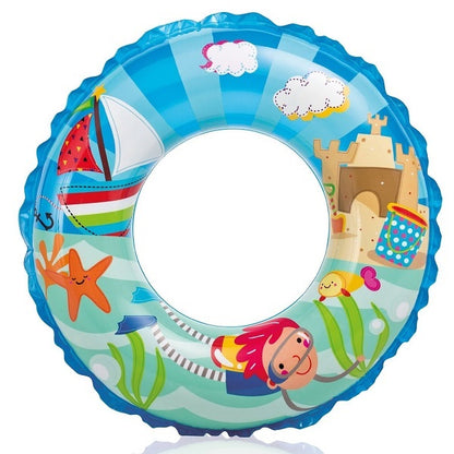 INTEX Transparent Swim Ring 24 Inches