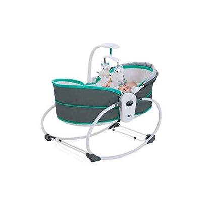 Mastela 5 in 1 Baby Bassinet Rocker - Green