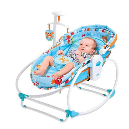 Mastela 5 in 1 Rocker and Bassinet - Blue