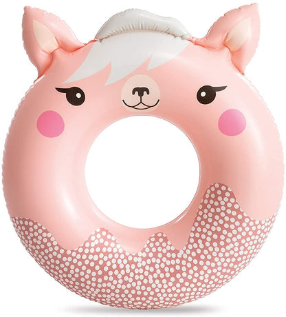 Intex 59266 Cute Animal Inflatable Swim Rings, Assortment