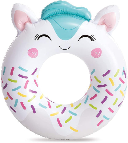 Intex 59266 Cute Animal Inflatable Swim Rings, Assortment
