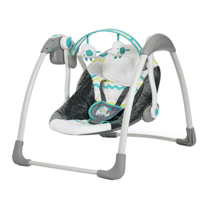 Mastela Deluxe Portable Baby Swing Toddler Green