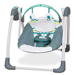 Mastela Deluxe Portable Baby Swing Toddler Green