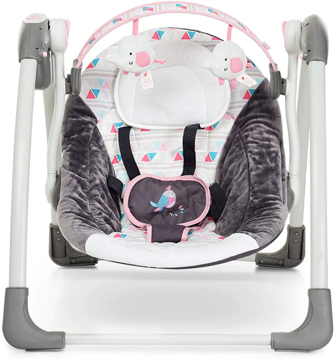 Mastela Deluxe Portable Baby Swing Toddler Pink