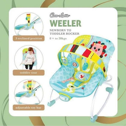 Mastela Newborn to Toddler Rocker Light Blue