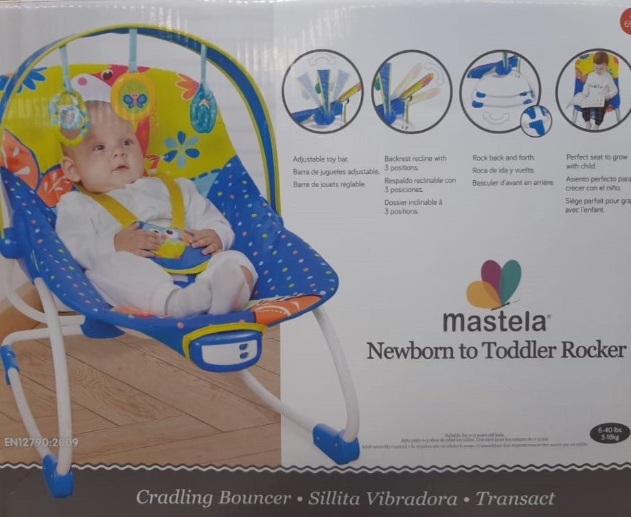 Mastela Newborn to Toddler Rocker Blue