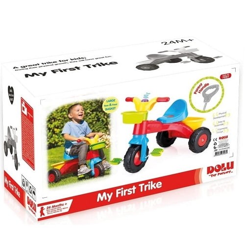 Dolu My First Parent Trike with Adjustable Handle