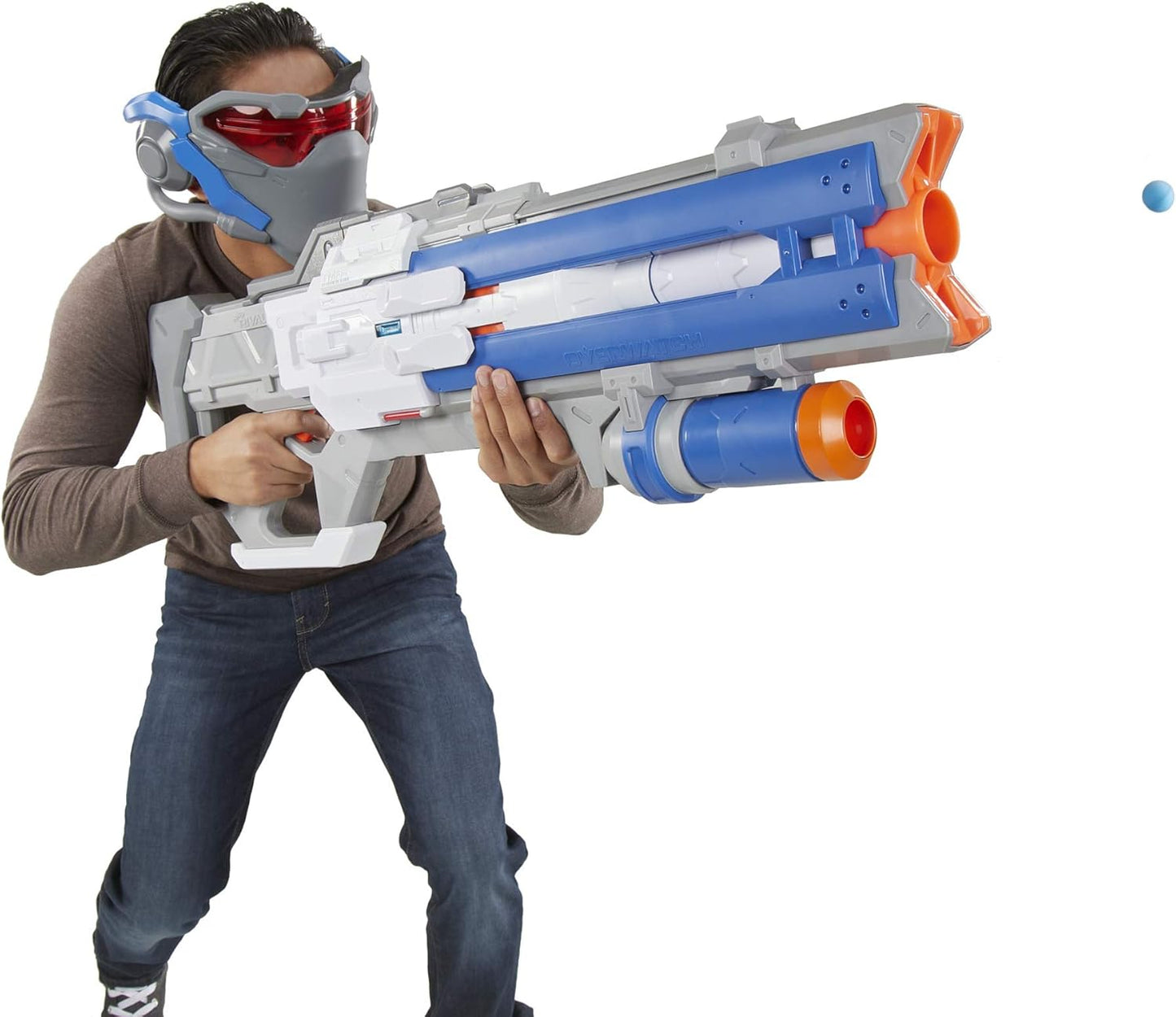NERF Overwatch Soldier 76 Rival Blaster Fully Motorized