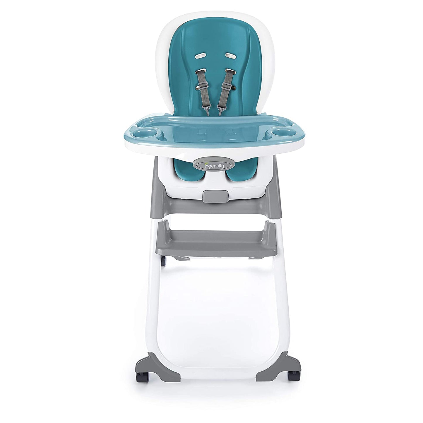 Ingenuity SmartClean Trio Elite 3-in-1 High Chair - Peacock Blue
