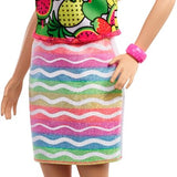 Barbie Crayola Rainbow Fruit Surprise Doll & Fashions