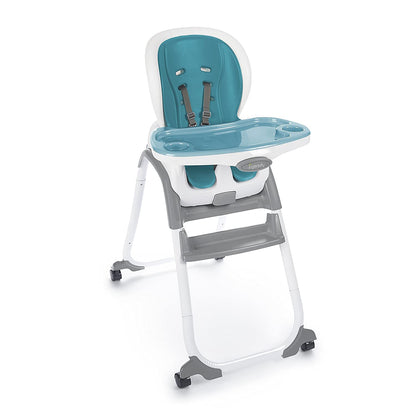 Ingenuity SmartClean Trio Elite 3-in-1 High Chair - Peacock Blue