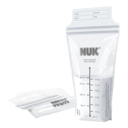 Nuk Breast Milk Storage Bags 25 Pcs