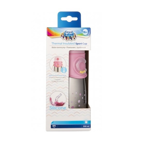 Canpol Babies Cup with Silicone Straw 300ml