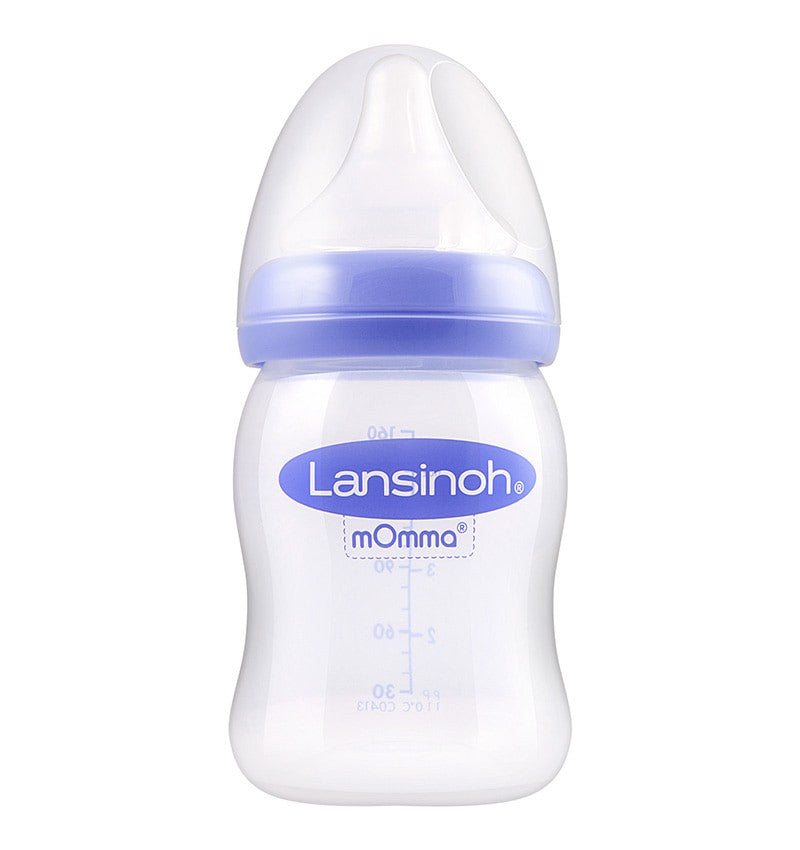 Lansinoh Feeding Bottle 160ml with NaturalWave Teat