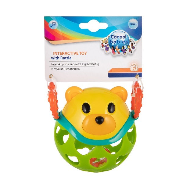 Canpol Babies Interactive Rattle Toy Bear