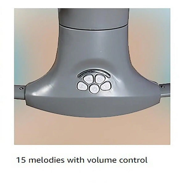 Mastela 3 in 1 Deluxe Multi Function Bassinet - Dark Grey