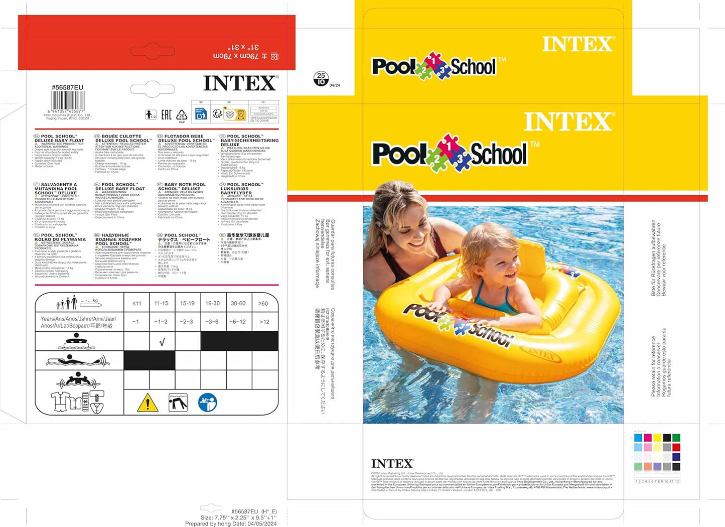 Intex 56587EU Deluxe Baby Float