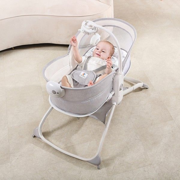Mastela 6 in 1 Multifunction Bassinet - Grey