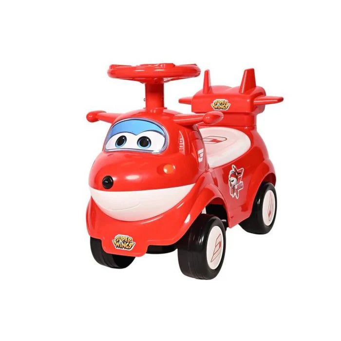 Super Wings Ride On Push Car – Red