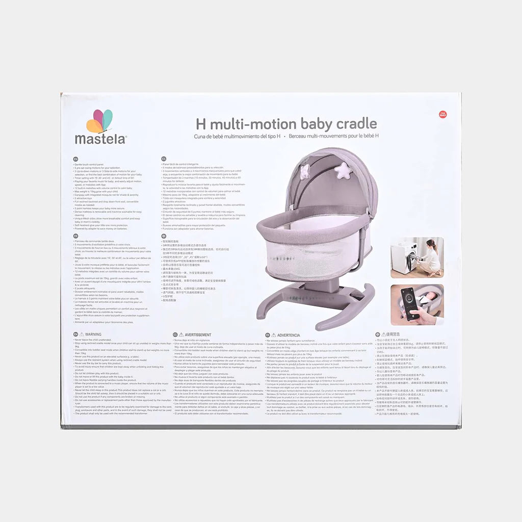 Mastela H-Multi Motion Baby Swing & Bassinet 8403