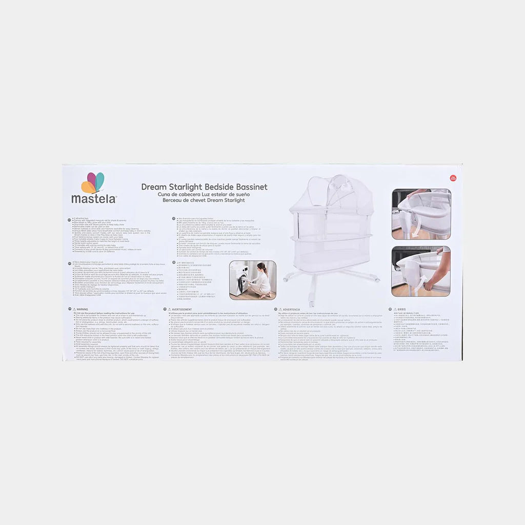 Mastela Dream Starlight Bassinet & Auto Swing 3328